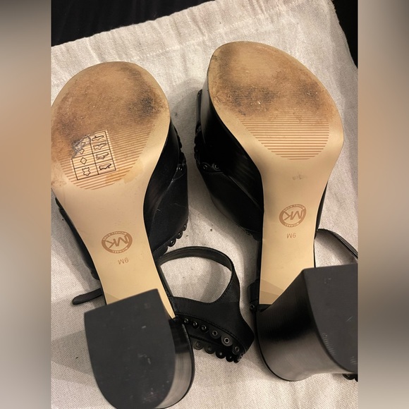 Michael kors black high heel platform - Picture 4 of 7